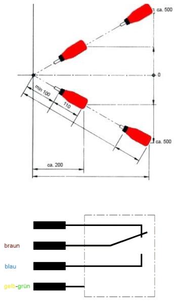 Schwimmerschalter, 230V 8 A max. Schaltleistung mit 5 m Kabel